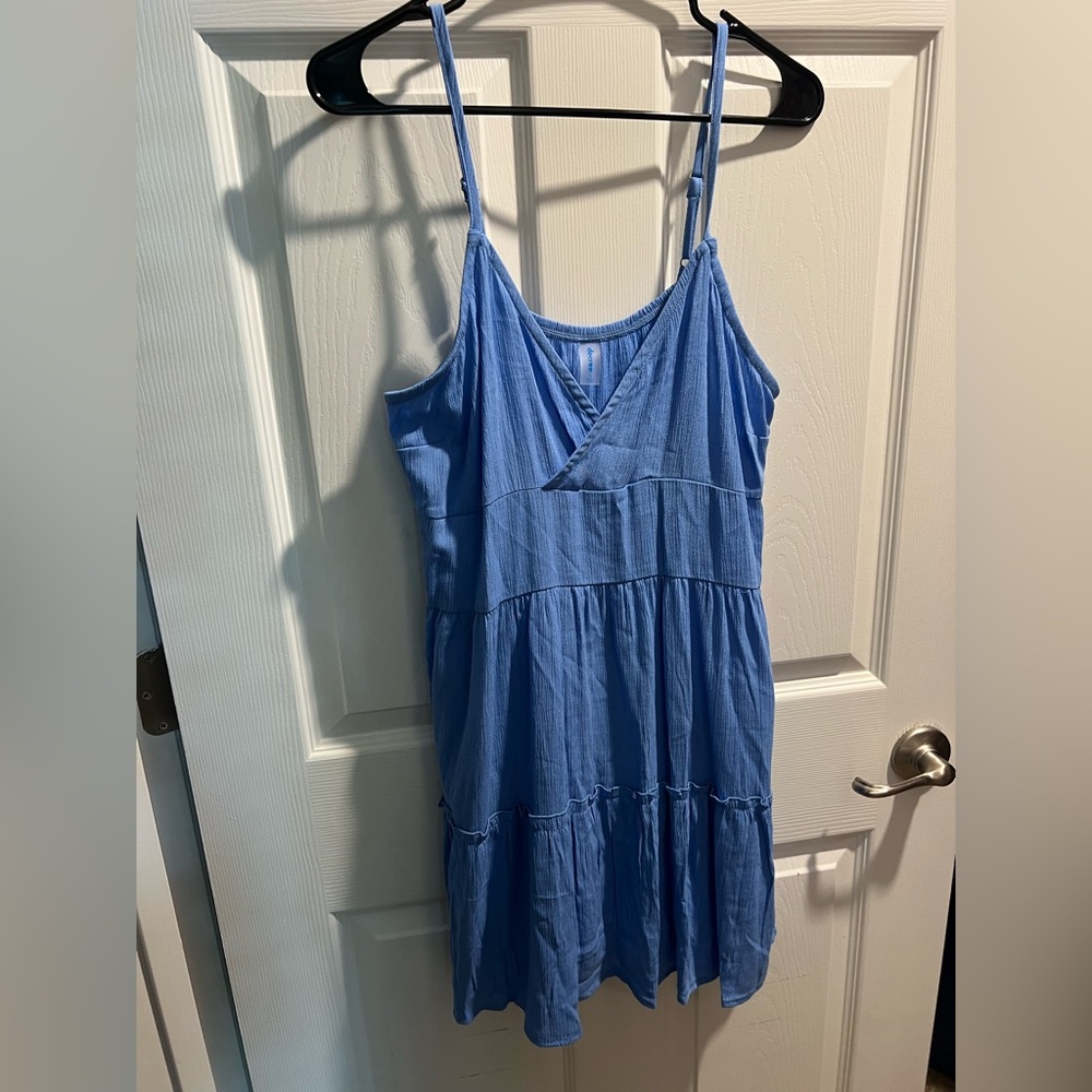 Decree Blue Mini Dress
